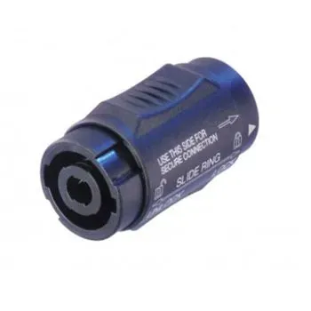Neutrik NL4MMX Lockable 4-pole speakON Coupler — view 1