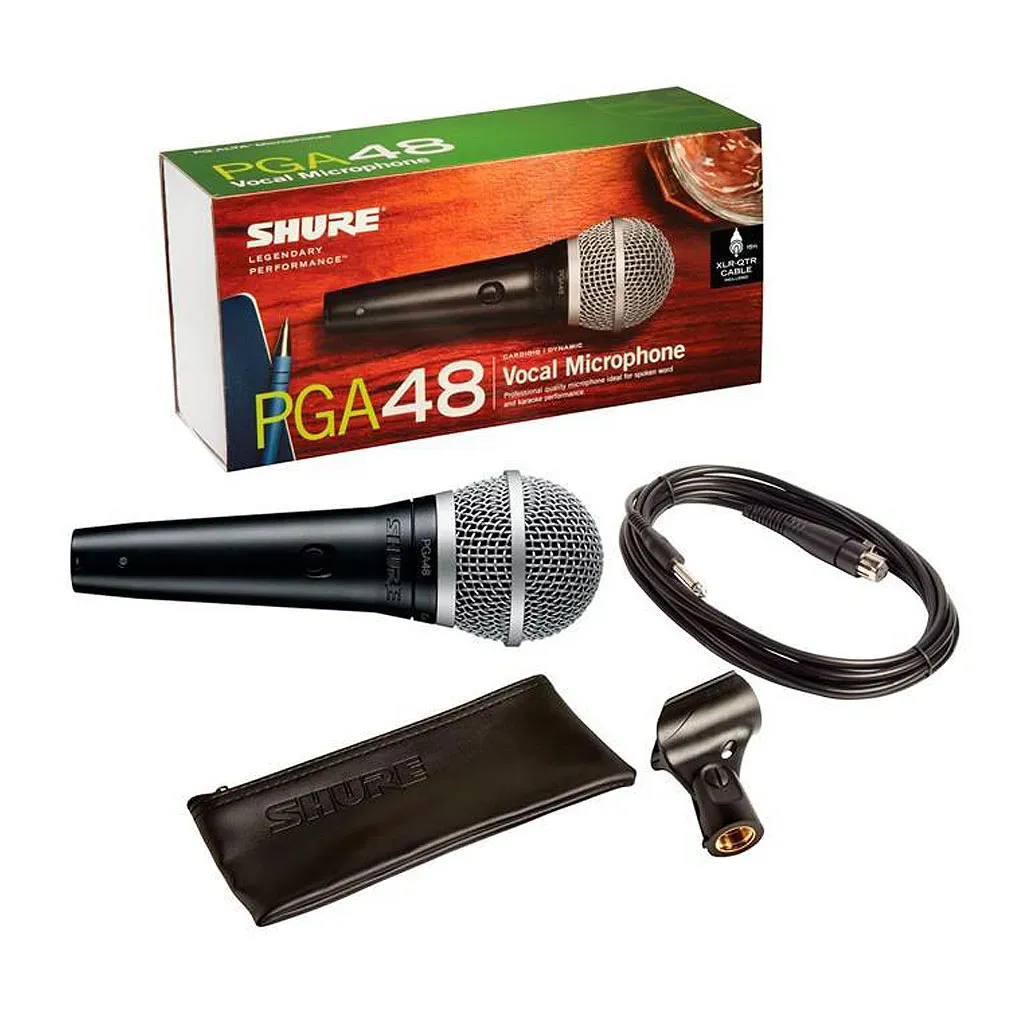 Shure PGA48 – Handheld Cardioid Dynamic Vocal Microphone — view 3