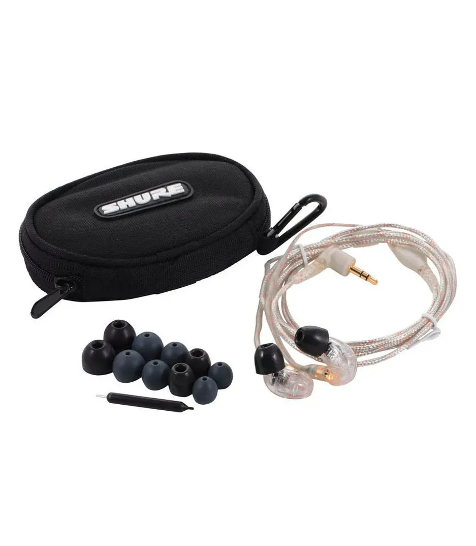 Shure SE215 Sound Isolating Earphones - Clear — view 2