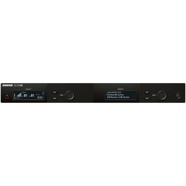 Shure SLXD4DE-G59 – Dual Channel – Digital Wireless Receiver