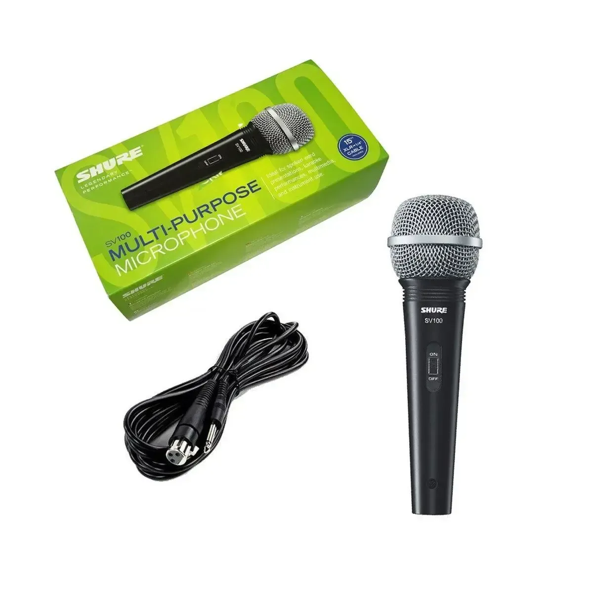 Shure SV 100 Handheld Microphone with 6 Meter Cable — view 2
