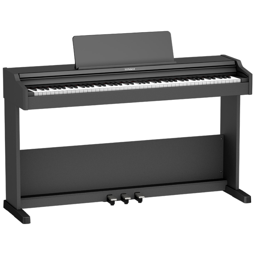 Roland RP107 Digital Upright Piano – Black — view 1