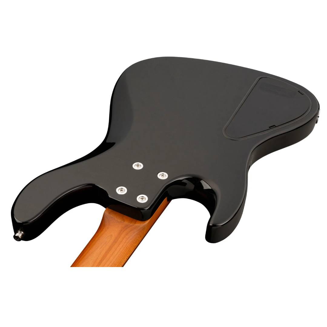 Sadowsky MetroExpress 22-Fret Will Lee Artist Line Bass – Morado Fingerboard 4-String – Solid Black High Polish — view 4