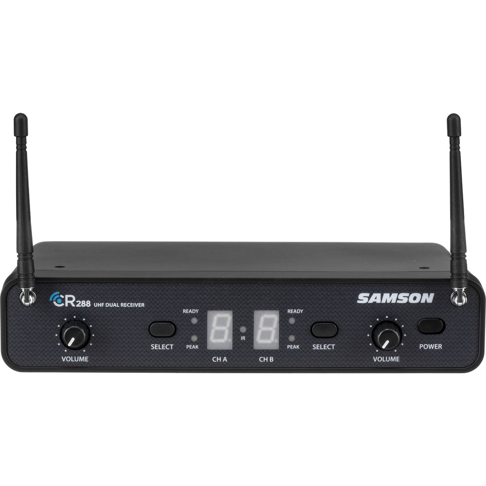 Samson Concert 288 Handheld Dual-Channel Wireless System with Q6 Microphone — view 2