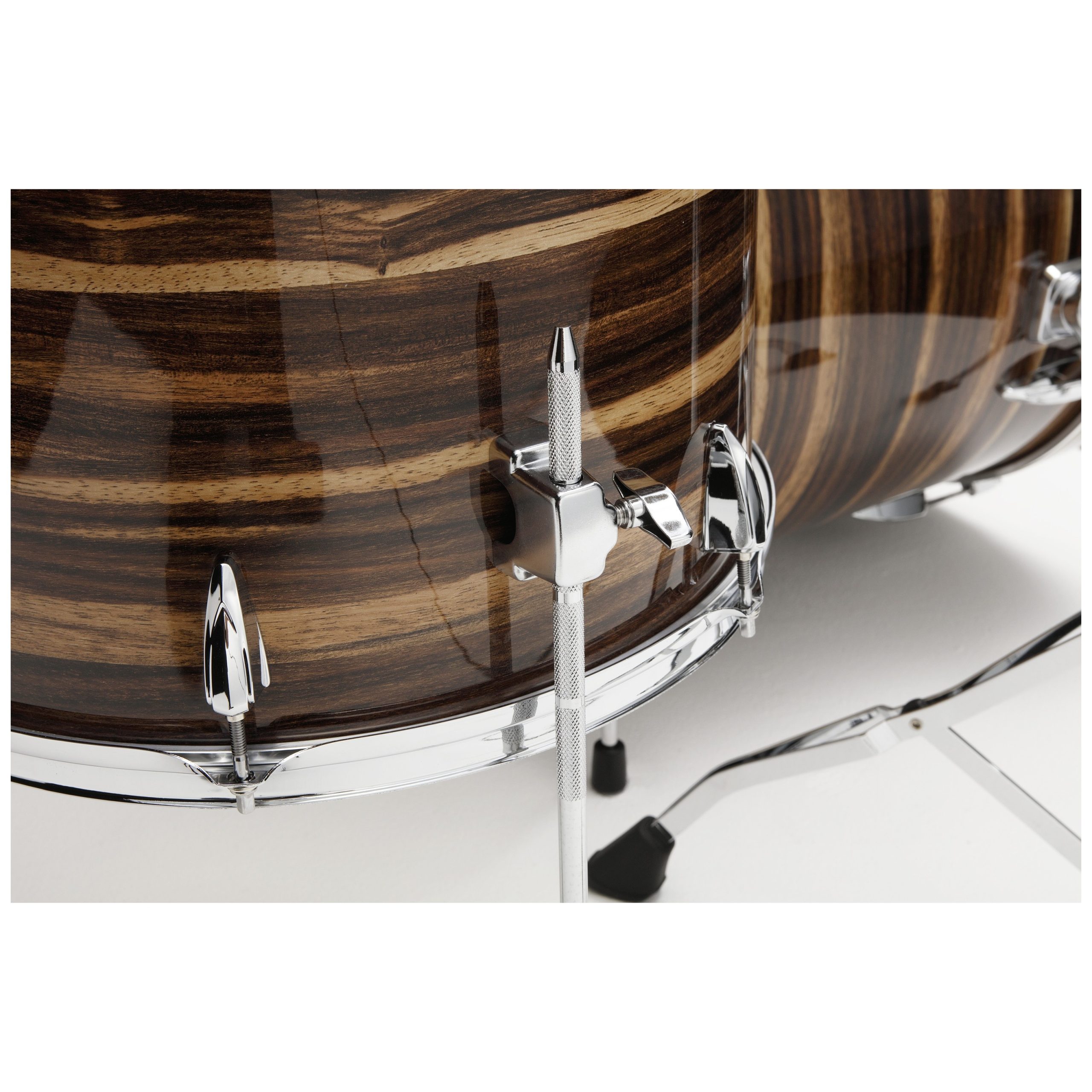 Tama IP52H6W Imperialstar 5 Piece Drum Kit – Coffee Teak Wrap W/ Paiste Cymbals — view 3