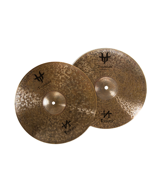 T-Cymbals 14 inch T-Natural Medium Hi-Hats — view 2
