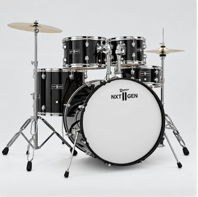 Premier Next Gen 5-Piece 22 inch Drum Kit – Black