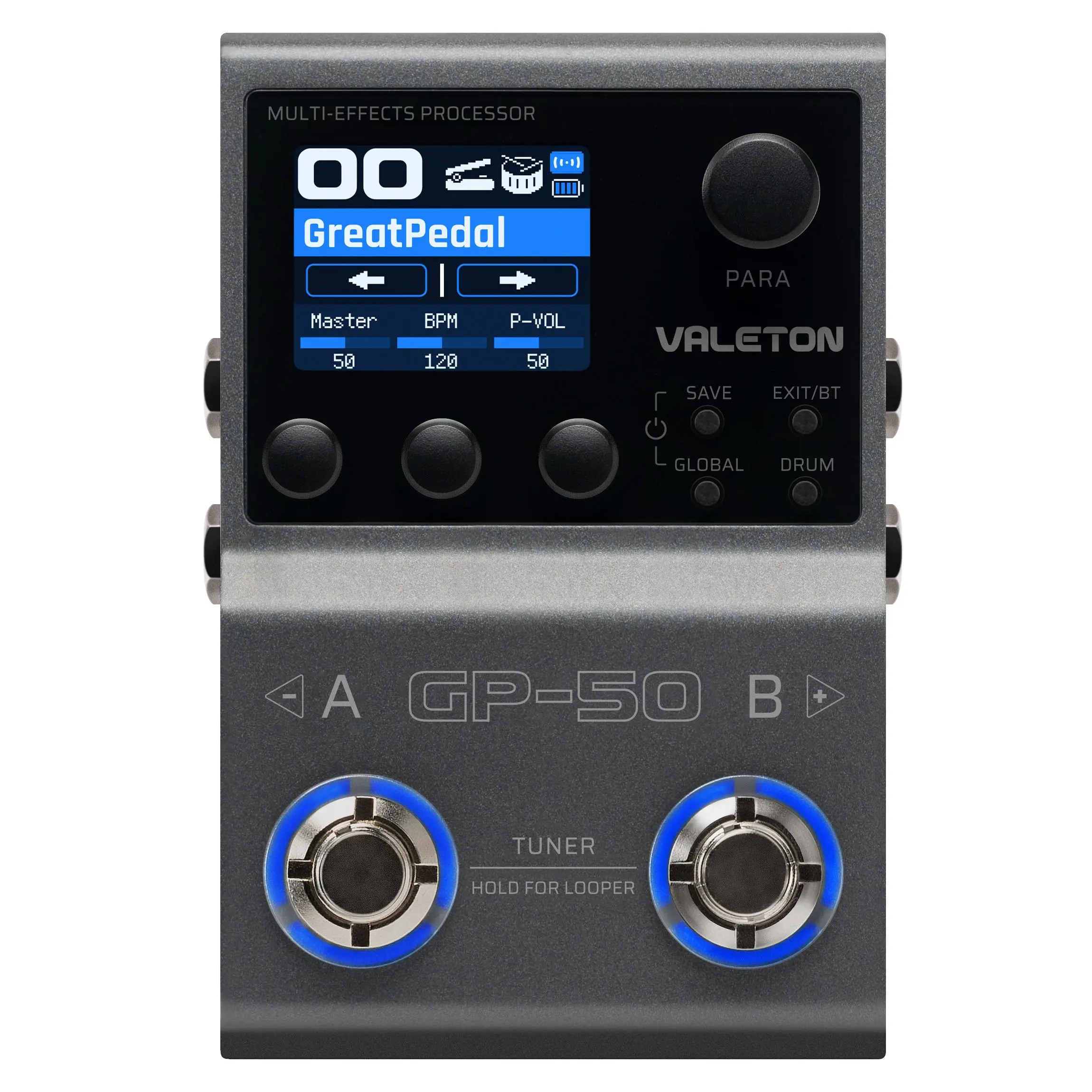 Valeton GP-50 Multi-Effects Processor — view 1