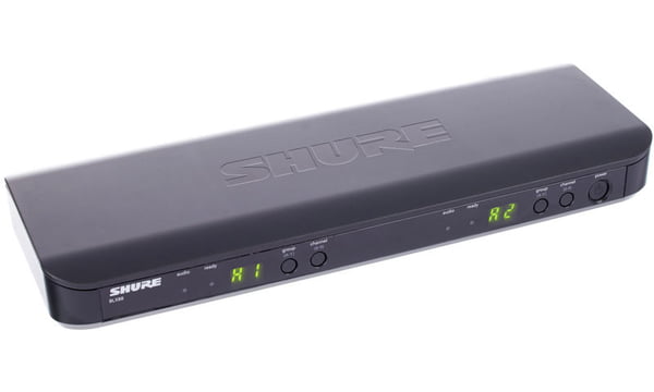 Shure BLX288/PG58 Dual Wireless Handheld Mic System w/ PG58 — view 3