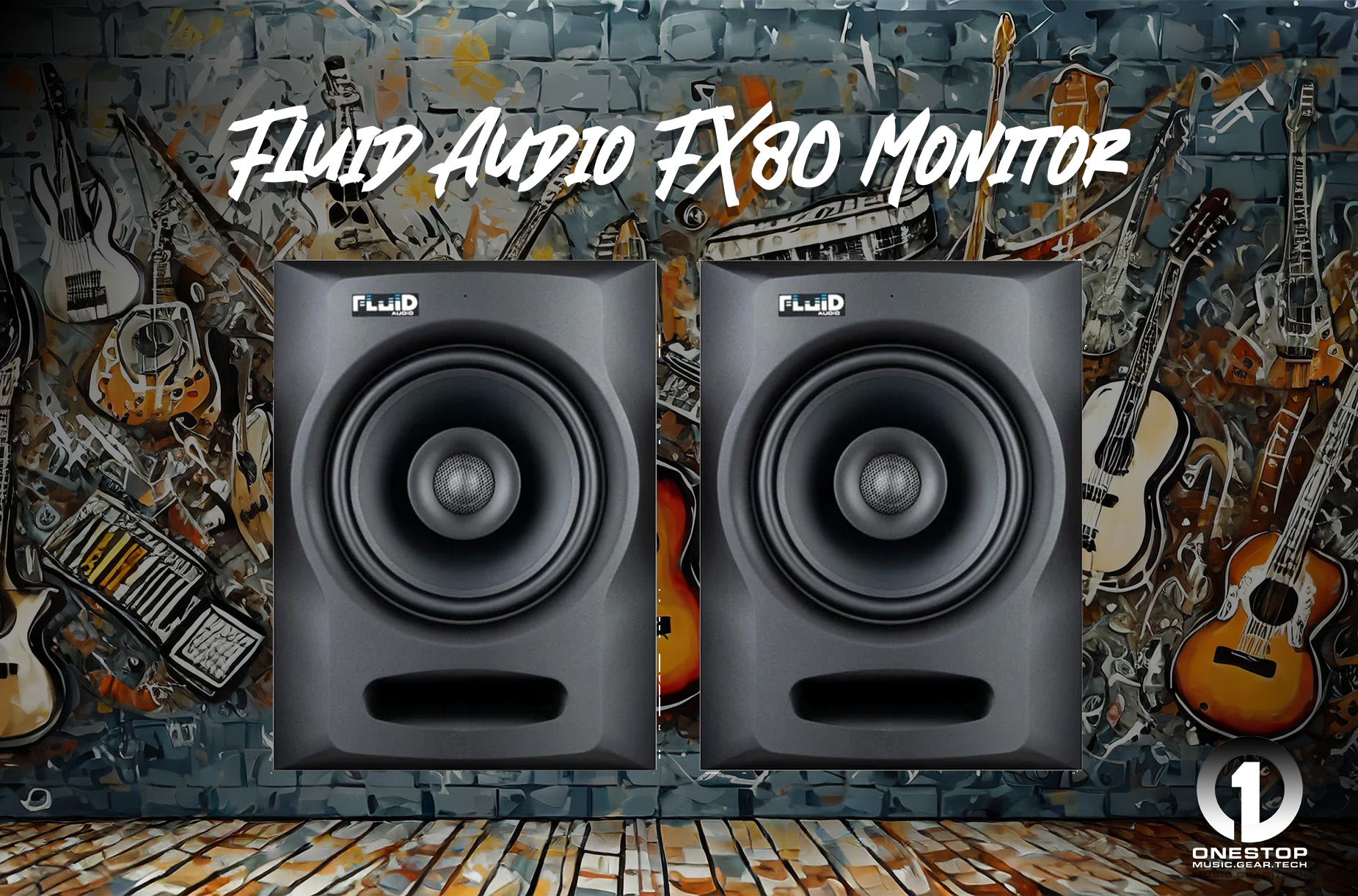 Fluid Audio FX80 Studio Monitors