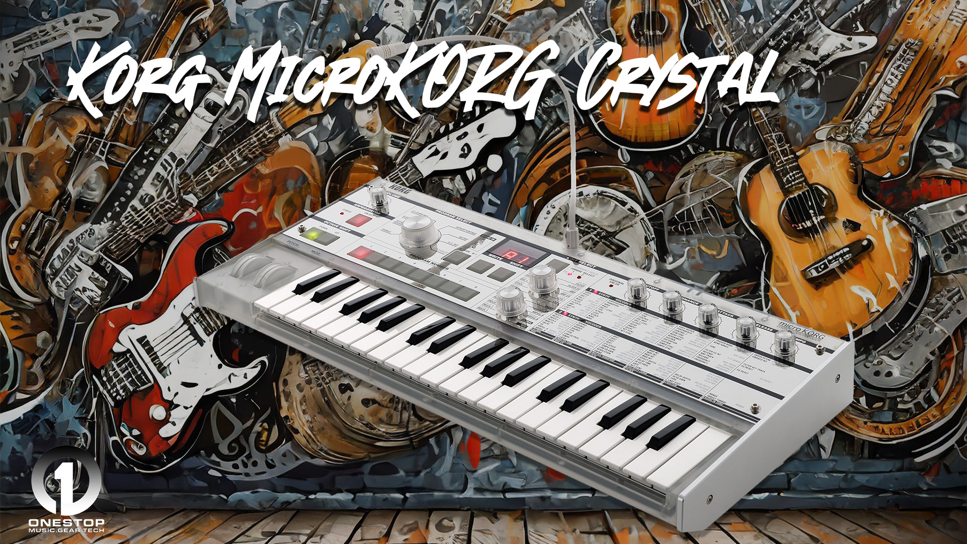 Korg MicroKORG XL (Crystal) is a 20th-anniversary edition