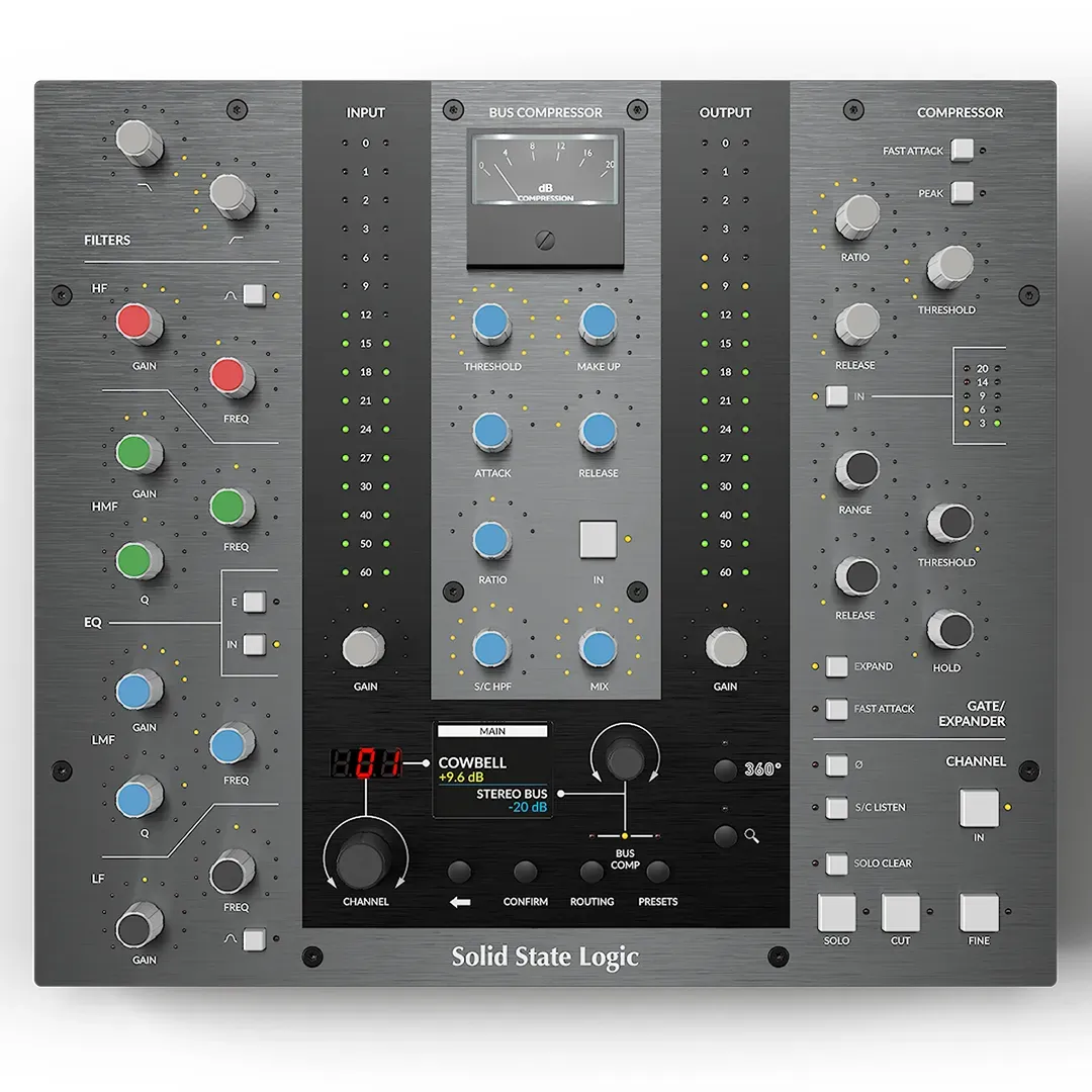 SSL UC1 plug-in control surface