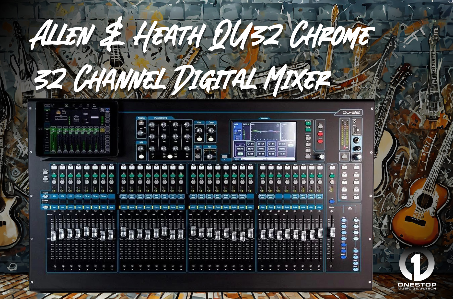 Allen & Heath QU32 Chrome