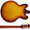 Epiphone ES-335 Figured Semi-hollowbody Guitar - RTB - Image 4