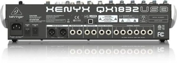 Behringer Xenyx QX1832USB Mixer with USB and Effects - Image 2