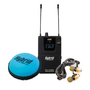Hybrid U-MV Beltpack Receiver and In-Ear Monitors