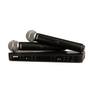 Shure BLX288/SM58 Dual Channel Wireless Handheld Microphone System