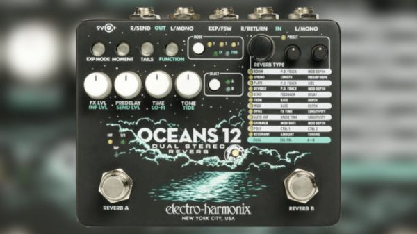 Electro-Harmonix Oceans 12 Dual Stereo Reverb Pedal - Image 2