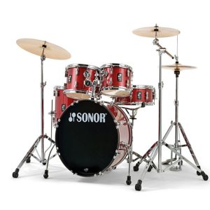 Sonor AQX Stage Drum Set – Red Moon Sparkle