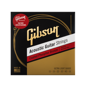 Gibson Acoustic Ultra-Light Guitar Strings 11-52