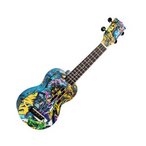 Mahalo Art II Series Soprano Ukulele – Graffiti
