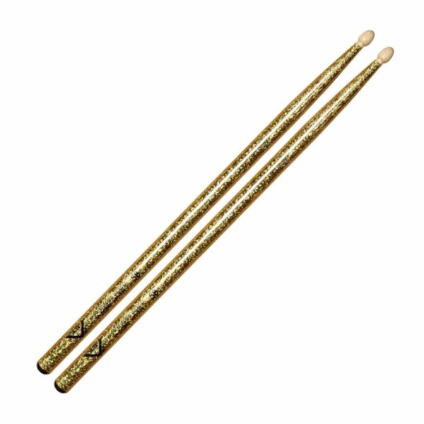 Vater VCR5A Color Wrap 5A Gold Sparkle Sticks