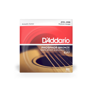 D'Addario EJ17 Phosphor Bronze Acoustic Guitar Strings 013-056