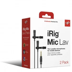 IRIG Mic Lavalier 2 Pack