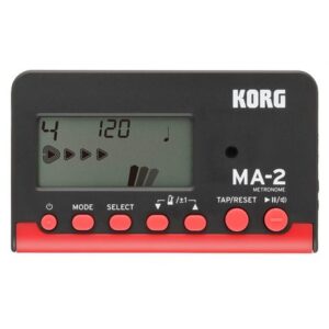 Korg MA2 Black Red Metronome
