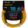 Fender Professional Series Glow in the Dark Instrument Cable – 5.5m – Orange