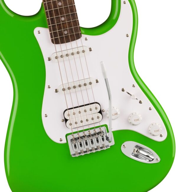 Fender Squier Sonic Stratocaster HSS - Lime Green - Image 4