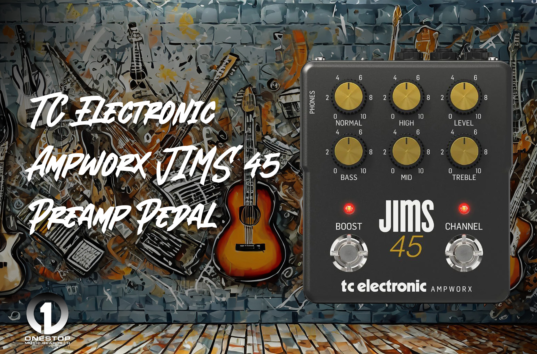 TC Electronic Ampworx JIMS 45 Preamp Pedal