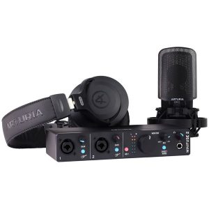 Arturia MiniFuse Recording Bundle – Black