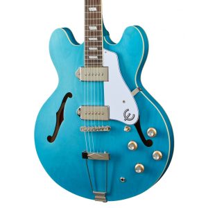 Epiphone Casino Worn Hollowbody Electric Guitar - Worn Blue Denim