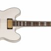 Epiphone Emily Wolfe - White Wolfe - Sheraton Semi-Hollow Guitar - Image 2