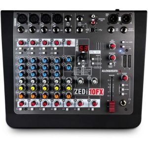Allen and Heath ZEDi-10FX 10-channel Mixer with USB Audio Interface and Effects