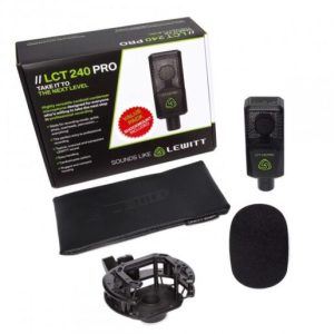 Lewitt LCT240 Pro Cardioid Value Pack – Black