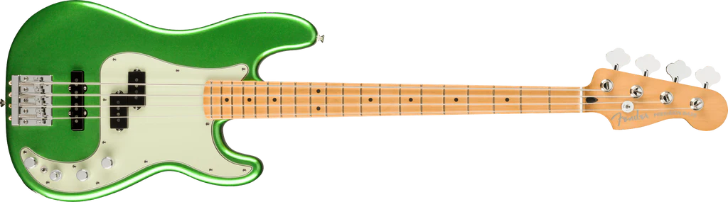 Fender Player Plus Active Precision Bass - Cosmic Jade with Maple Fingerboard - Image 2
