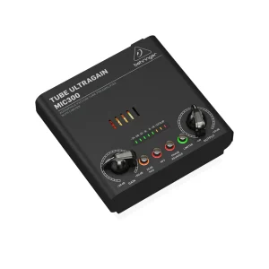 Behringer MIC300 Audiophile Vacuum Tube Preamplifier with Limiter