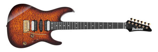 Ibanez Premium AZ47P1QM Electric Guitar - Dragon Eye Burst - Image 2