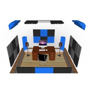 Foamrite Acoustic Treatment DIY Professional Studio Kit