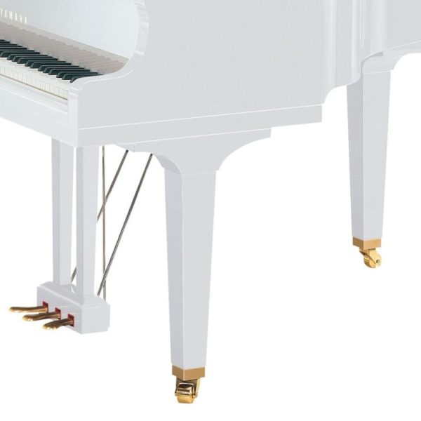 Yamaha GB1K Acoustic Grand Piano – Polished White - Image 5