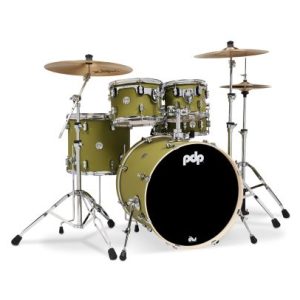 PDP Concept Maple 5-piece Shell Pack – Satin Olive