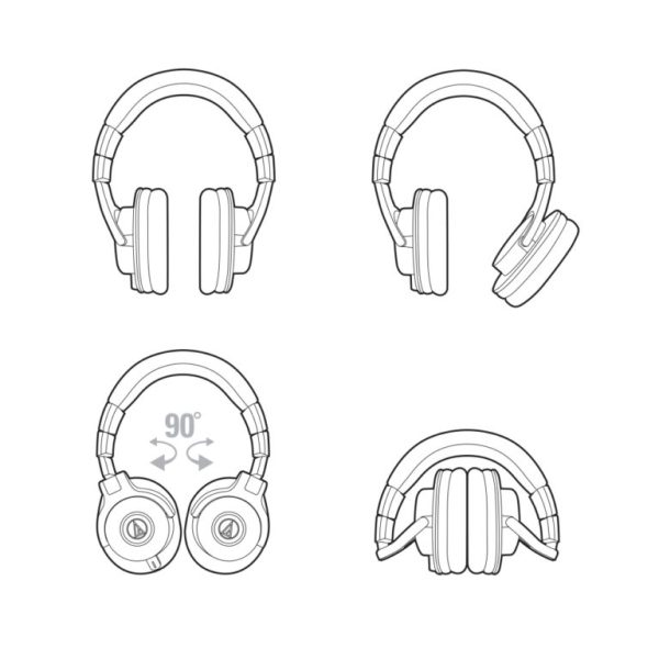 Audio-Technica ATH M40X Headphones - Image 7