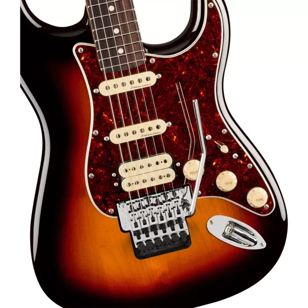 Fender Player II Modified Stratocaster® HSS Floyd Rose® Electric Guitar Rosewood Fingerboard – 3-Color Sunburst - Image 4