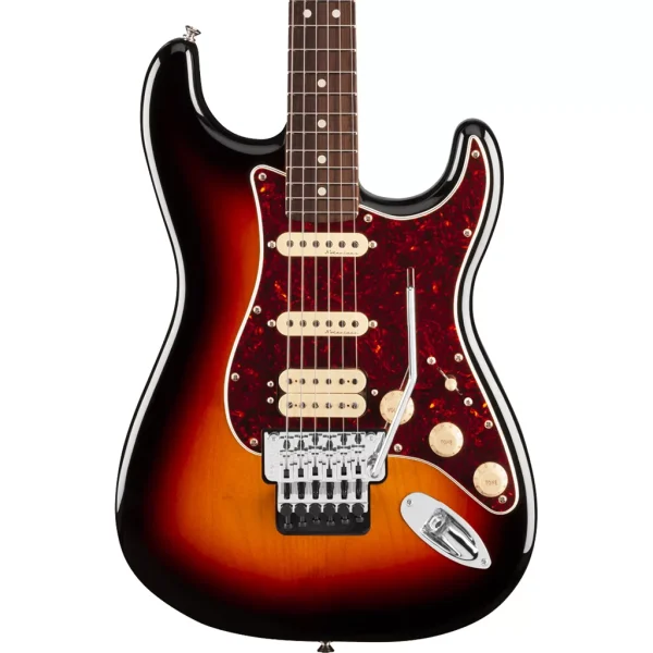 Fender Player II Modified Stratocaster® HSS Floyd Rose® Electric Guitar Rosewood Fingerboard – 3-Color Sunburst