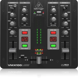Behringer VMX100USB 2-Channel DJ Mixer
