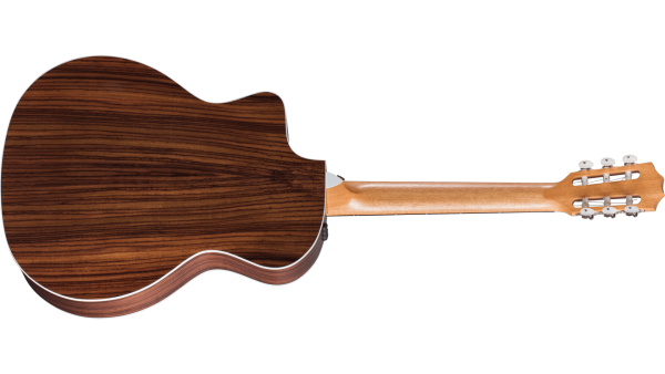 Taylor 214ce-N Nylon Acoustic-electric Guitar - Natural - Image 3