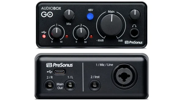PreSonus AudioBox Go 2×2 USB-C Audio Interface - Image 4