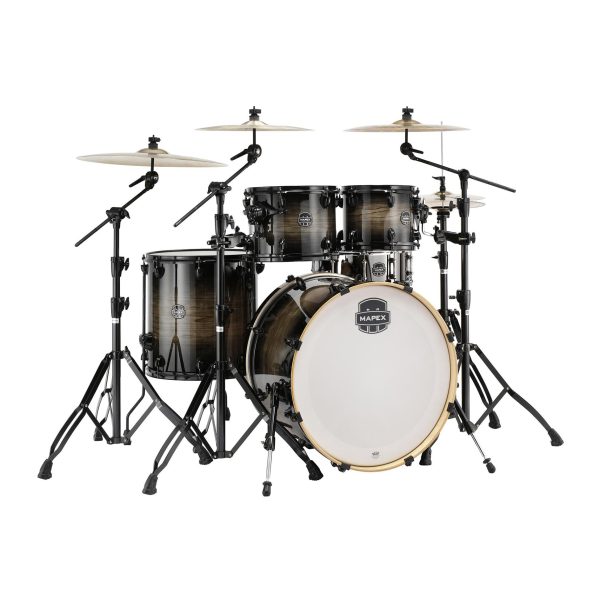 Mapex Armory 5-piece Rock Shell Pack - Black Dawn